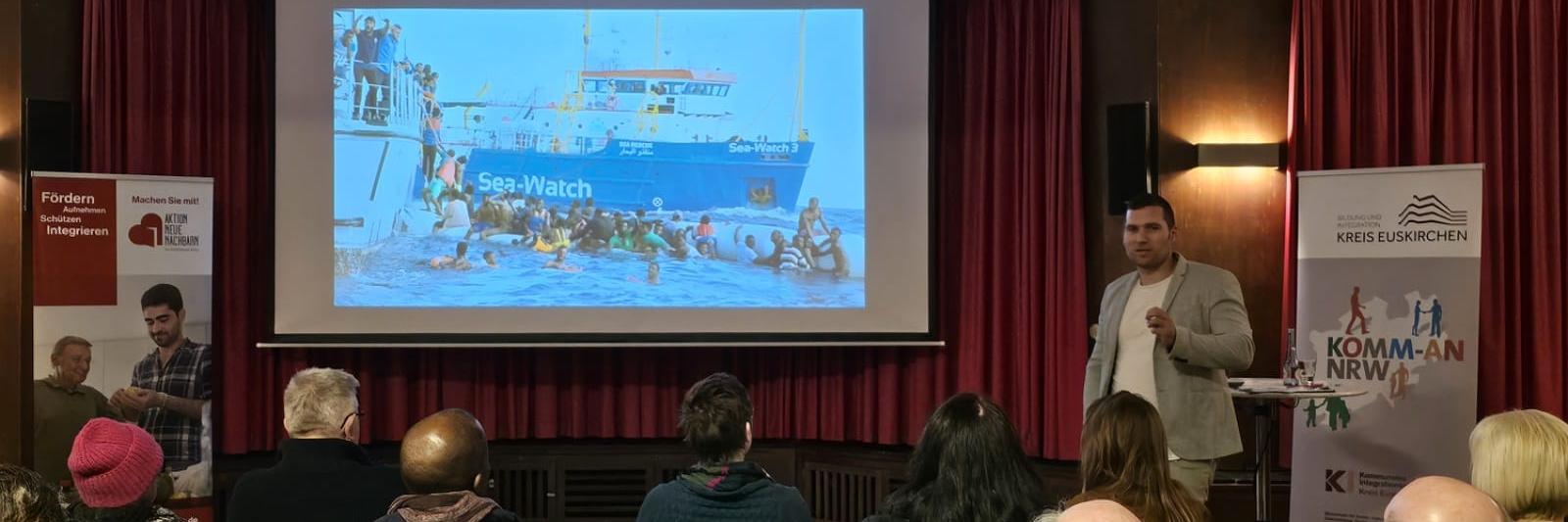 Vortrag Sea Watch / Dr. Till Klein am 22. Februar 2024 in Euskirchen