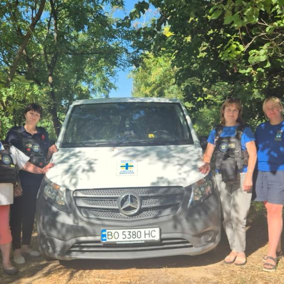 Mercedes im Einsatz