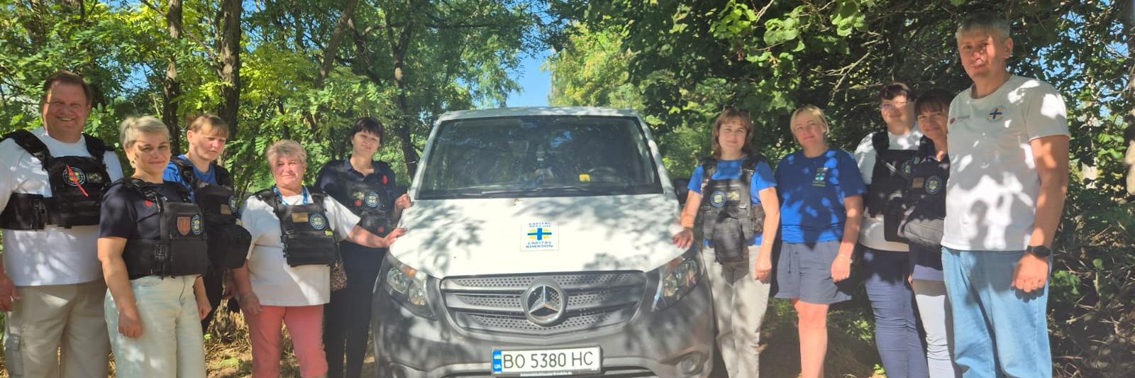 Mercedes im Einsatz