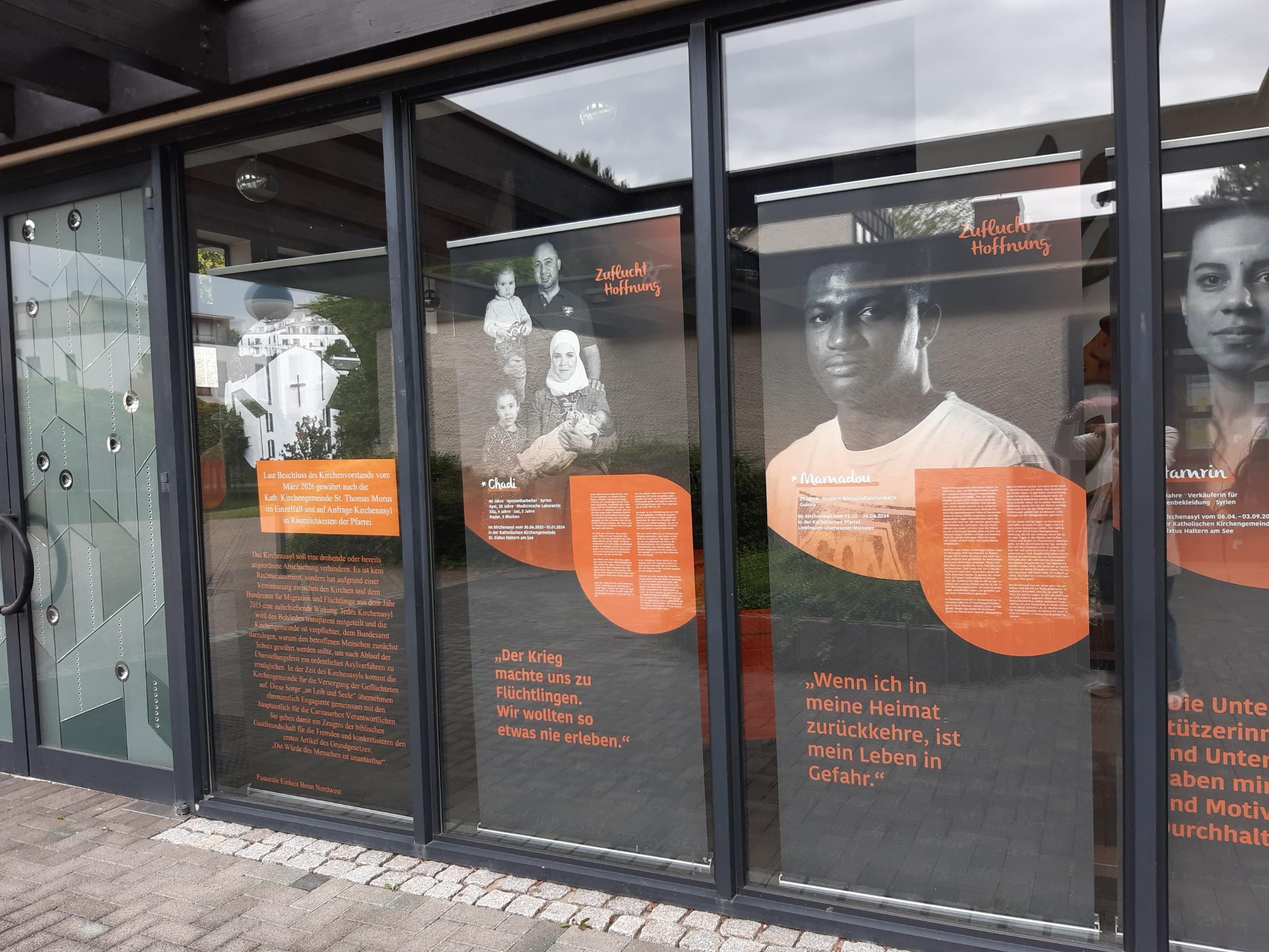 Ausstellung Kirchenasyl Bonn