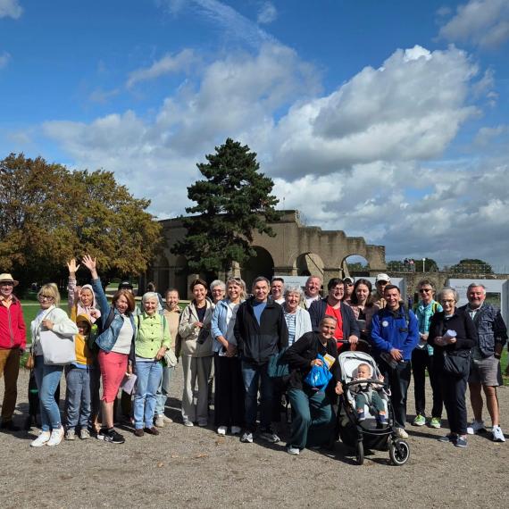 Gruppe in Xanten