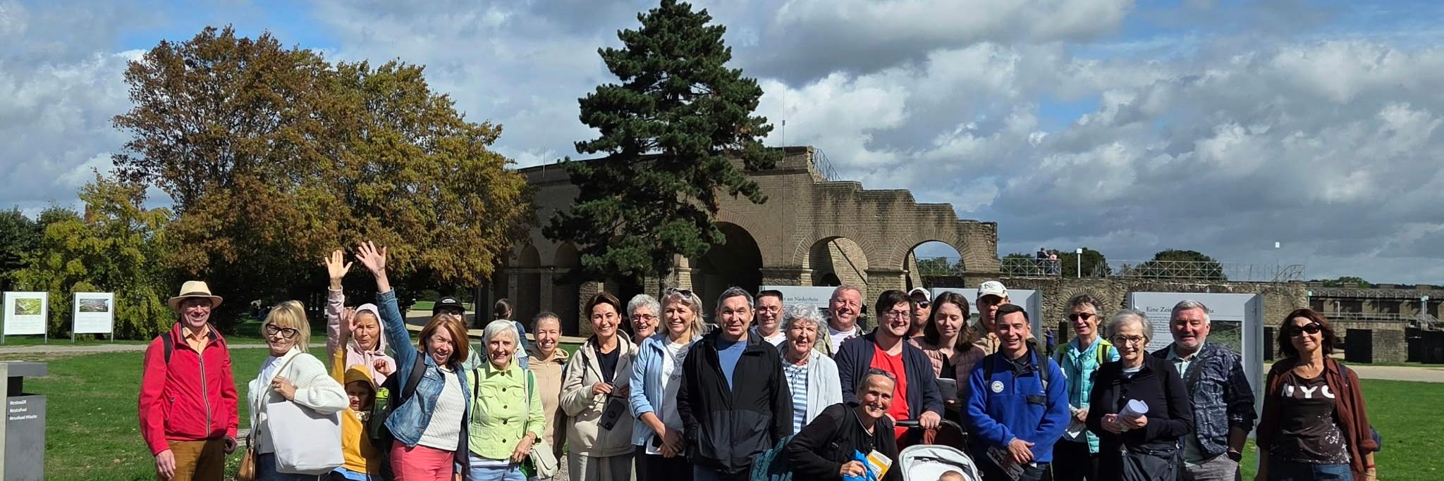 Gruppe in Xanten
