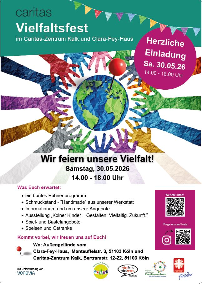 2026-05-30 Vielfaltsfest Caritaszentrum und CFH Kalk