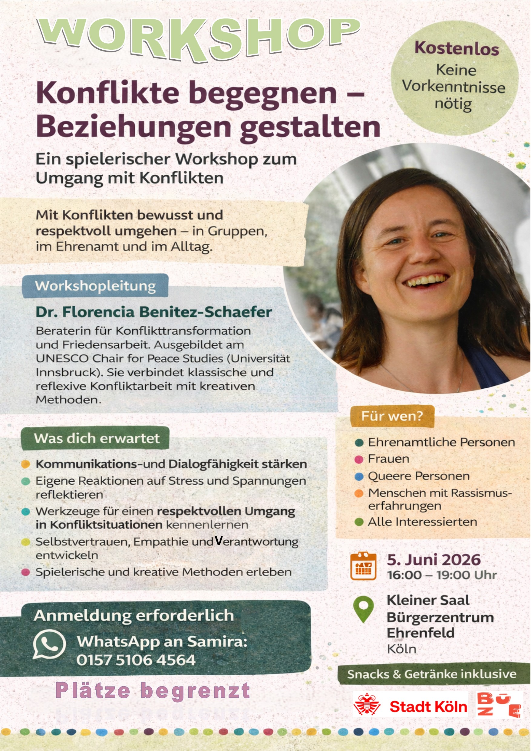 2026-06-05 Workshop Konflikte Ehrenamtskoord. Lindenthal Büze Ehrenfeld