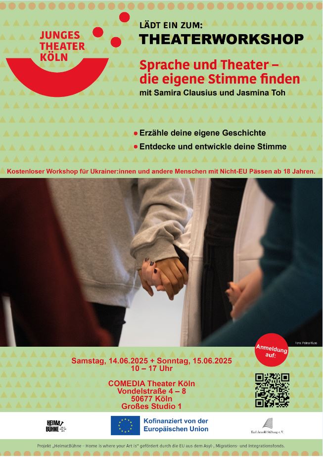 Junges Theater Köln - Workshop finde deine Sprache 2025-06