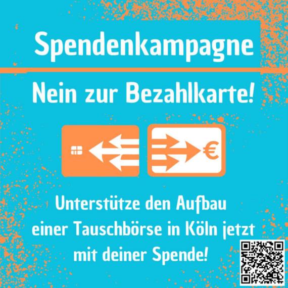 Spendenaufruf_Bezahlkarten-Tauschaktion_Kölner-Süden