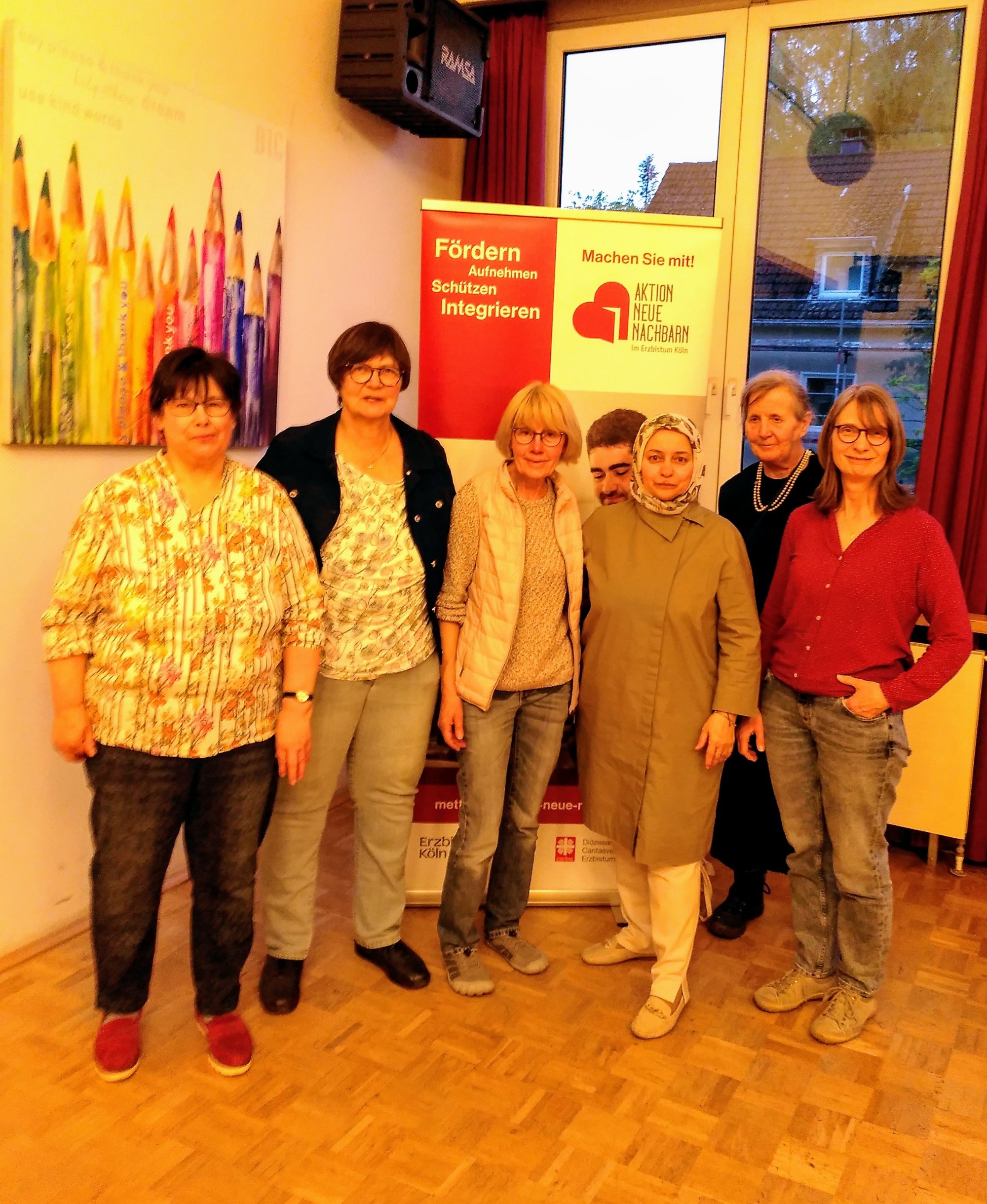 Gruppenfoto Gesprächsabend Muslimische Frauen
