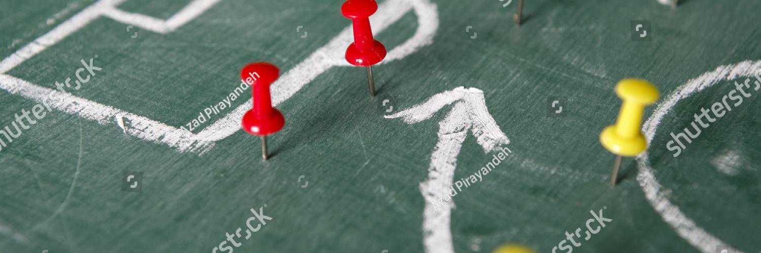 Fussball Strategen am Werk